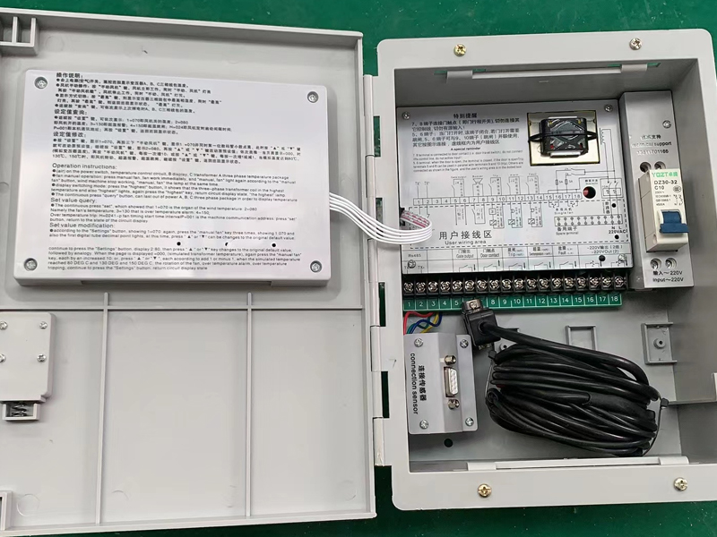 莆田​LX-BW10-RS485型干式变压器电脑温控箱厂家
